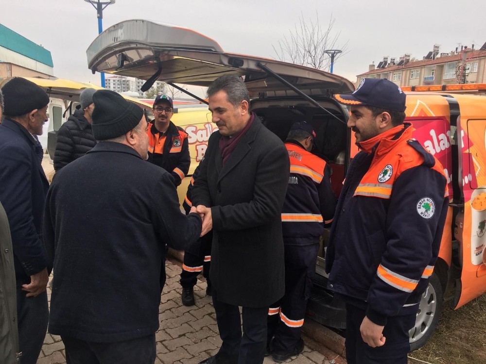 Mamak Belediyesi’nden Elazığ’a yardım tırı 