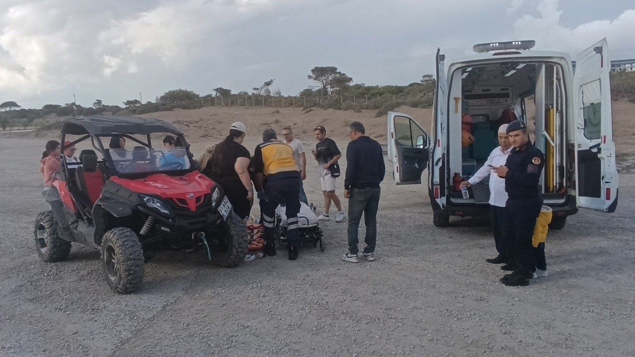 Manavgat'ta ATV drift faciası