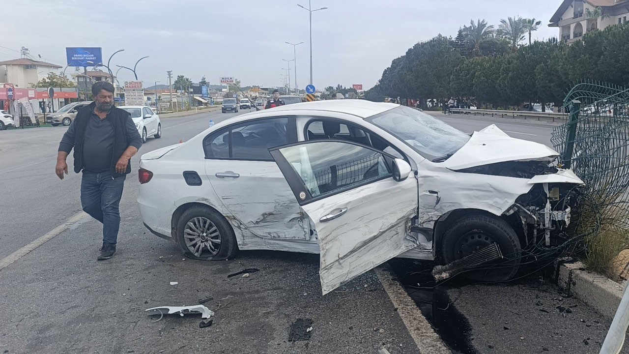 Manavgat’ta korkunç kaza!