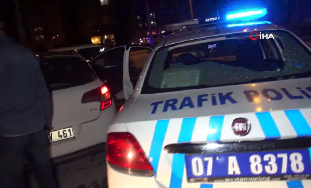 Manavgat’ta sigorta sistemi arızası sürücüye zor anlar yaşattı