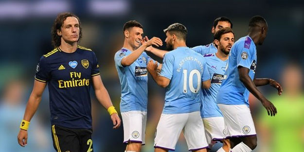 Manchester City Arsenal'i devirdi