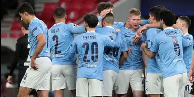 Manchester City Şampiyonlar Ligi'nde çeyrek finalde