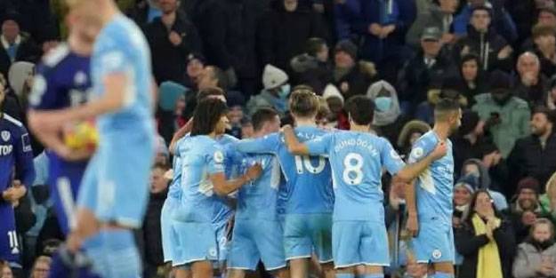 Manchester City'den gol şovu