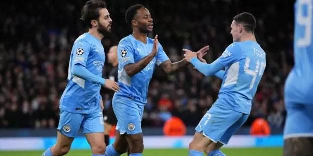 Manchester City'den gol yağmuru
