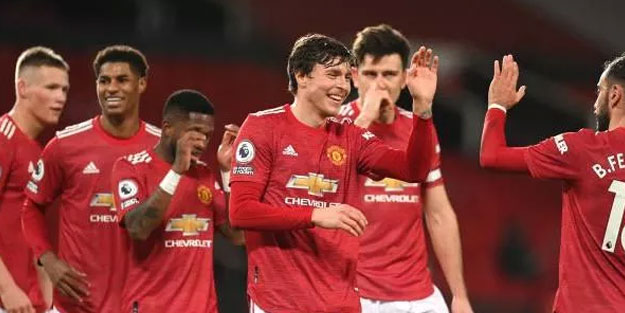 Manchester United-Leeds United maçında gol yağmuru