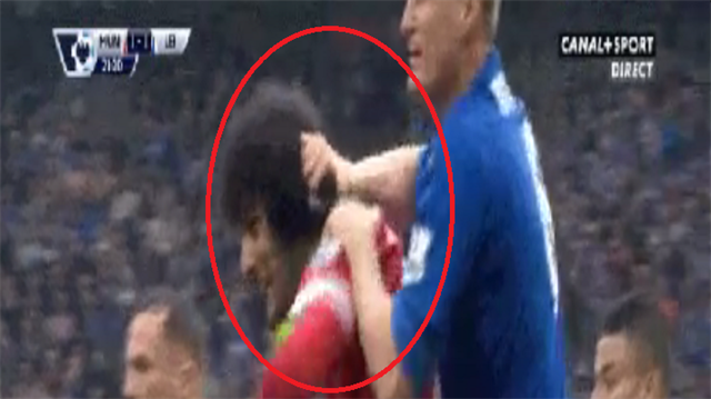 Manchester United-Leicester City maçında şaşırtan görüntü