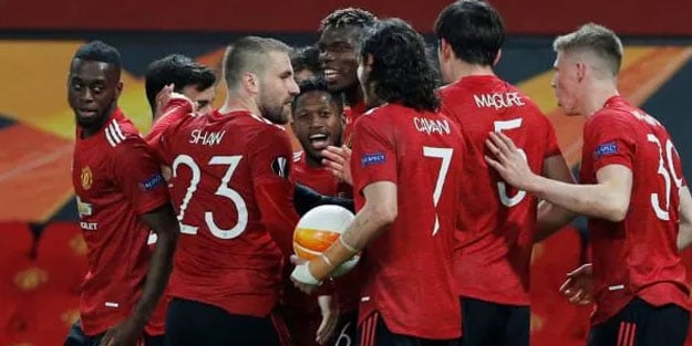 Manchester United Roma'yı yaktı