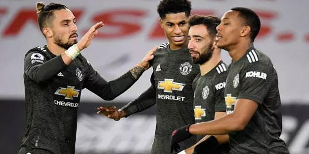 Manchester United Sheffield United maçında gol yağmuru