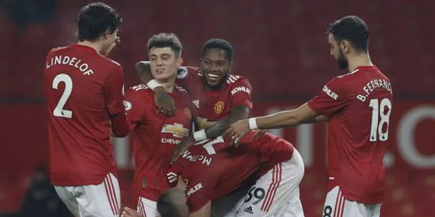 Manchester United'dan tarihi skor