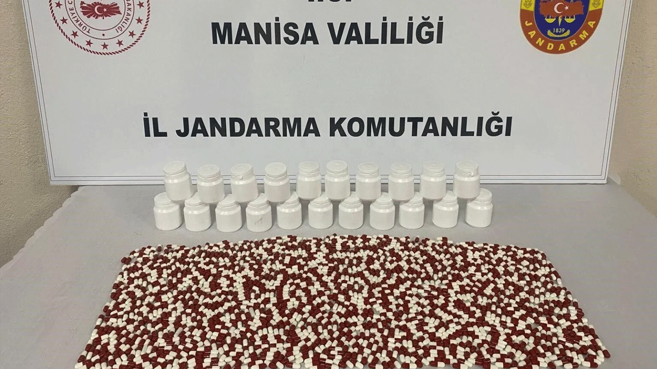 97 sentetik hap ele geçirildi