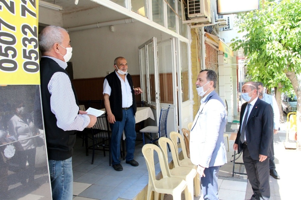 Manisa CHP çarşı esnafının sorunlarını dinledi 