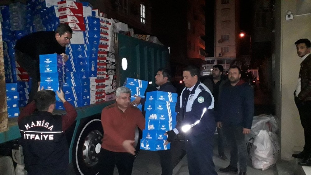 Manisa, Elazığ için seferber oldu 