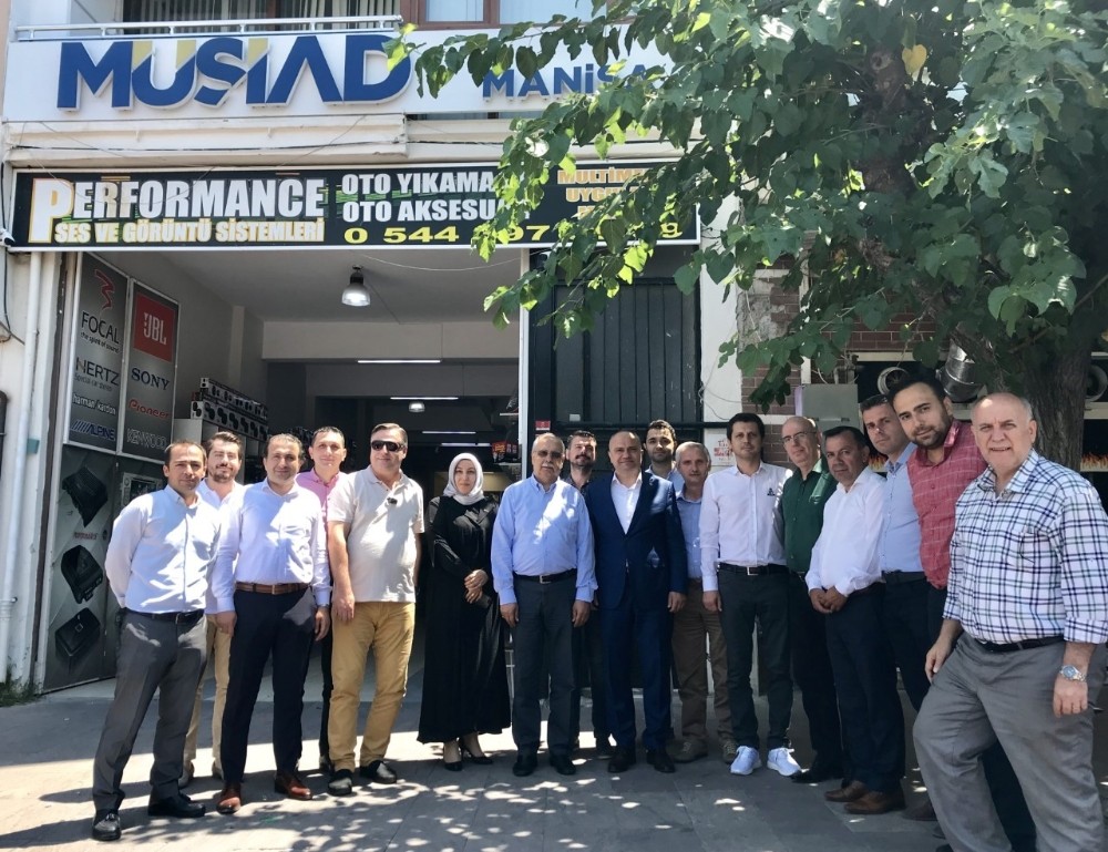Manisa MÜSİAD AK Parti’li Mersinli’yi ağırladı 