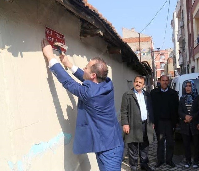 Manisa şehitlerin isimleri yaşatılıyor 