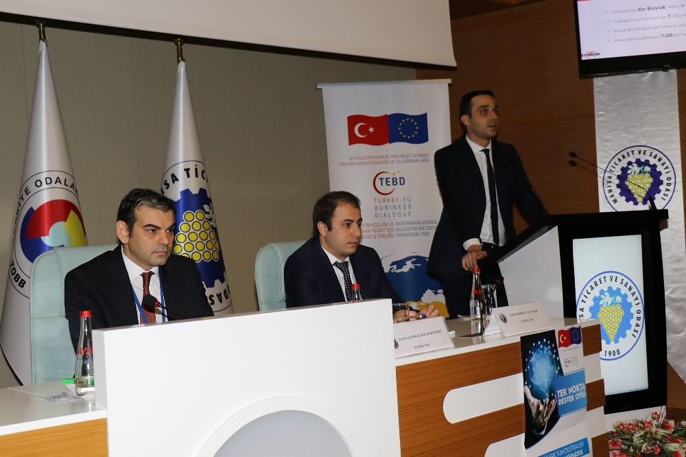 Manisa TSO’da ’Dış ticaret ve devlet destekleri’ toplantısı yapıldı 