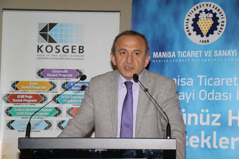 Manisa TSO’da KOSGEB, ZEKA ve KGF’nin destekleri anlatıldı 