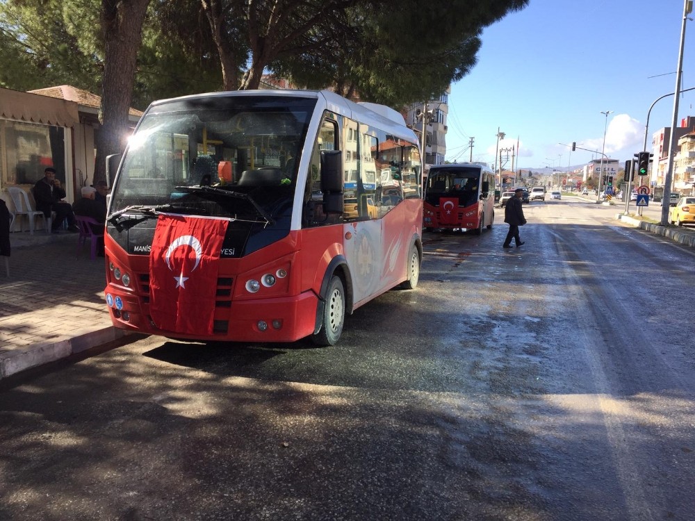 Manisa Türk bayrakları ile donatıldı 