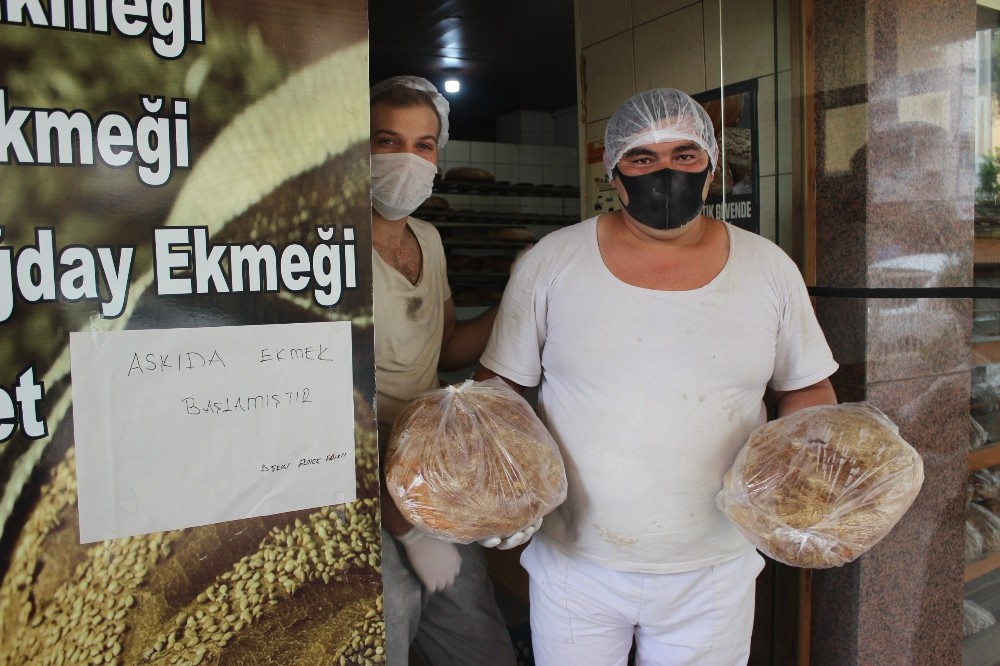 Manisa’da 40 fırından ’Askıda ekmek’ uygulaması 