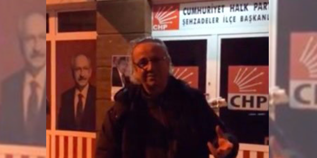 CHP parti binası önünde mescit protestosu!