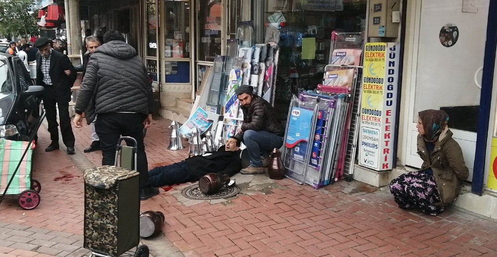 Manisa’da cinayet anı ve polisle çatışma güvenlik kamerasına yansıdı 
