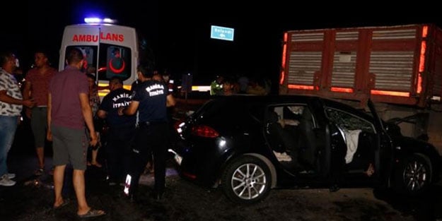 Manisa'da feci kaza: 5 kişi yaralandı