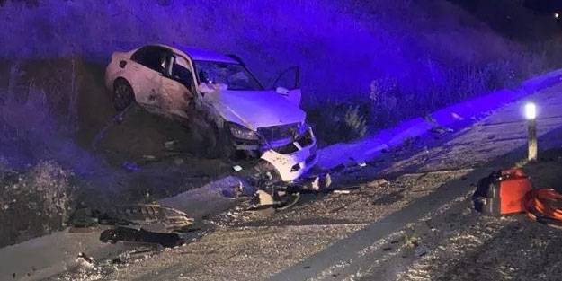 Manisa'da feci kaza: Bir ölü 3 yaralı