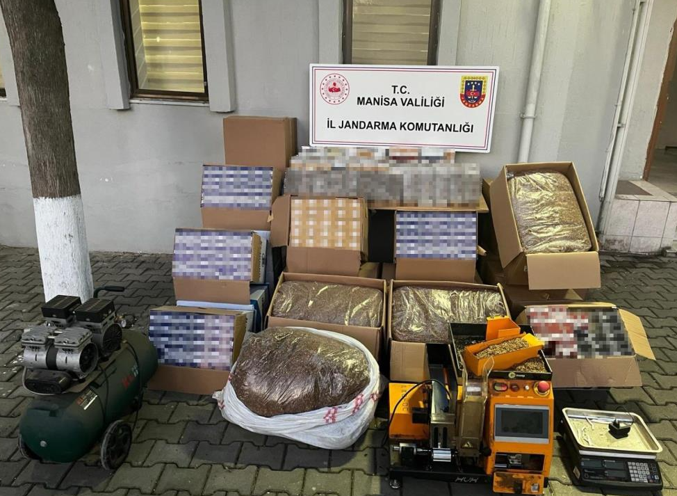 Manisa'da jandarmadan kaçakçılık operasyonu