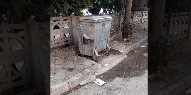 Manisa'da konteynerde bebek cesedi bulundu