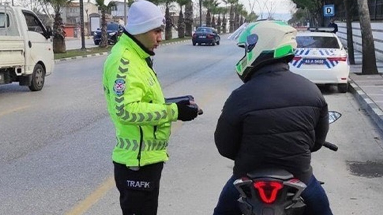 Manisa’da motosiklet denetimlerinde 698 araç ve sürücüsüne 2,5 milyon TL ceza