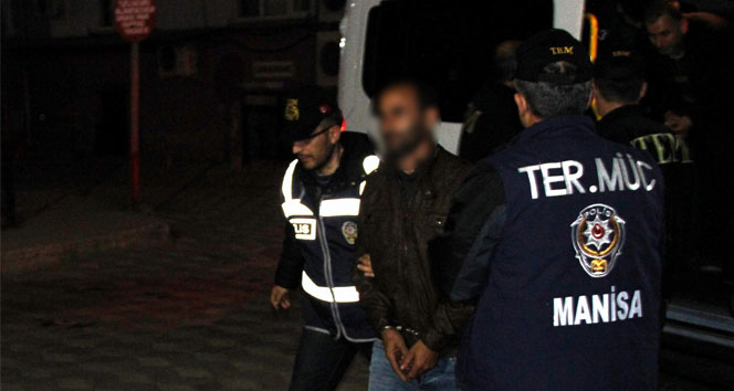 Manisa'da terör operasyonu: 12 gözaltı!