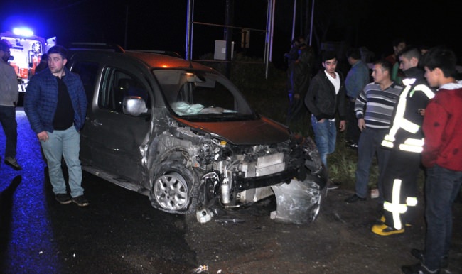 Manisa’da trafik kazası: 3 yaralı