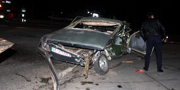 Manisa'da trafik kazası