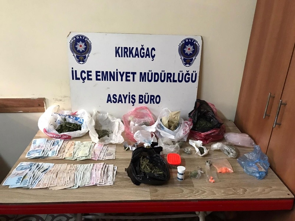Manisa’da uyuşturucu operasyonu 