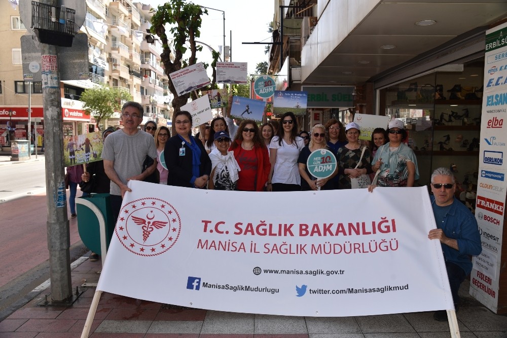 Manisalılar sağlık için hareket ediyor 