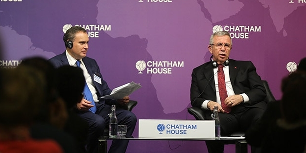 Mansur Yavaş da Sevr Anlaşması'nın mimarı Chatham House'a gitti!