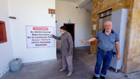 Mansur Yavaş türbenin suyunu kesti! Skandal harekete tepki yağdı