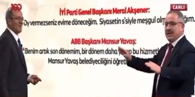 Mansur Yavaş’ı savunurken rezil oldular!