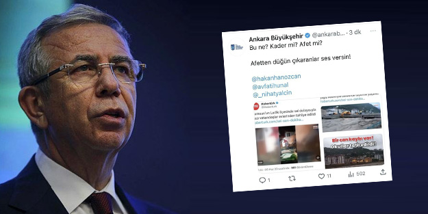 Mansur Yavaş'ın trol ekibi fena yakalandı! Fark edilince apar topar silindi