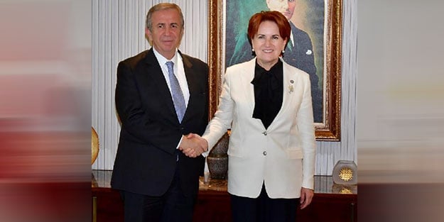 Mansur Yavaş'tan İP Lideri Akşener'e ziyaret