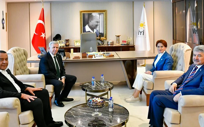 Mansur Yavaş'tan kafa karıştıran adım! Akşener'le görüştü, bunu yaptı