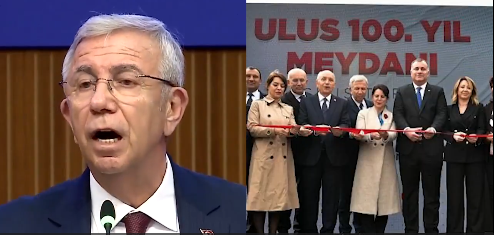 Mansur Yavaş’tan tuhaf açıklamalar "Hiçbir yerde benim fotoğrafımı görmediniz’ Ağa bizimle eğleniyi