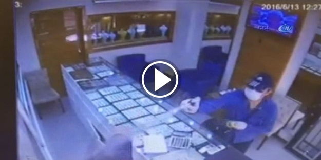 'Mantar hastası' soyguncu kaçamadı