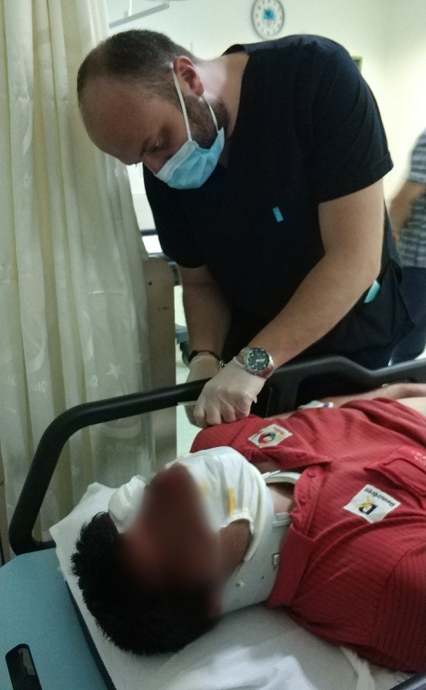 Mantar toplarken uçurumdan yuvarlandı 