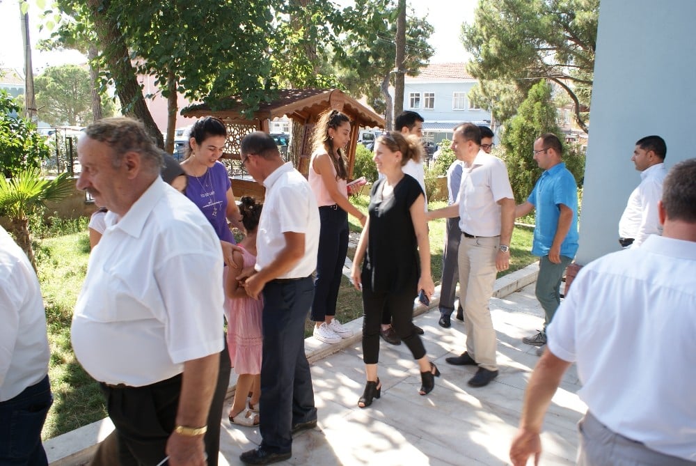 Manyas’ta bayramlaşma 