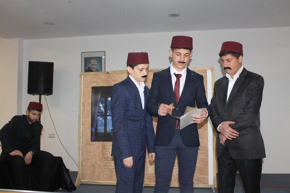 Manyas’ta İstiklal Marşının kabulü törenle anıldı 
