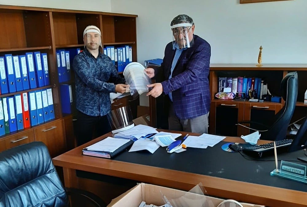 Manyas’tan Erdek’e koruyucu siperlik geldi 