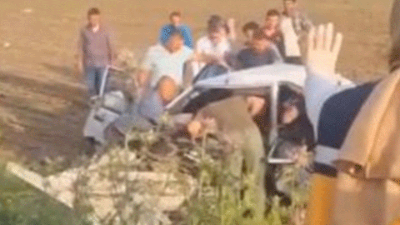 Maraş'ta korkunç kaza! Otomobiller hurdaya döndü!