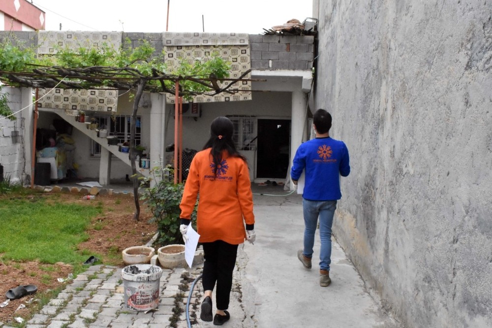 Mardin Büyükşehir Belediyesi ihtiyaç sahiplerinin yanında 