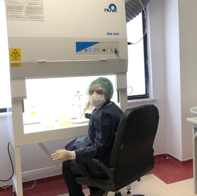 Mardin Devlet Hastanesinde kurulan korona laboratuvarına MAÜ’den akademik destek 