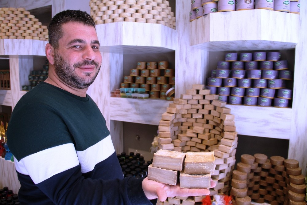 Mardin Halep sabununa yoğun ilgi 